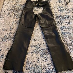 Mens leather chaps